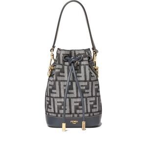 FENDI Monogram Bucket Bag Women GREY Handbags